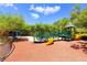 Fun-filled community playground with colorful equipment and a soft, safe play surface at 11139 Zarod Rd, Las Vegas, NV 89135