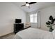 Bedroom featuring carpet, neutral colors, and natural light from the window at 201 Crown Imperial St, Henderson, NV 89074