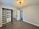 Bedroom featuring custom closet shelving and mirrored closet doors at 248 Crystal Rose Ct, Las Vegas, NV 89106