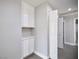 Hallway with storage cabinets at 248 Crystal Rose Ct, Las Vegas, NV 89106