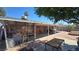 Enjoy the spacious covered patio, ideal for outdoor gatherings and relaxation, adding value to this backyard at 2965 Palma Vista Cir, Las Vegas, NV 89169