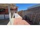 The backyard features a convenient outdoor laundry setup, blending functionality with outdoor space at 2965 Palma Vista Cir, Las Vegas, NV 89169