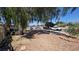 Backyard featuring trees and xeriscaping at 2965 Palma Vista Cir, Las Vegas, NV 89169