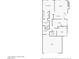 Detailed floor plan showcasing the layout of the home with bedroom, bathroom, and living room dimensions at 3337 Partridge Run St, Laughlin, NV 89029