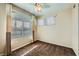 Bright bedroom with neutral paint, carpeting, ceiling fan, and large windows, creating a calming atmosphere at 4400 S Jones Blvd # 2007, Las Vegas, NV 89103