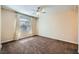 Spacious bedroom with ceiling fan and large window offering plenty of light at 4400 S Jones Blvd # 2007, Las Vegas, NV 89103