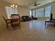 Spacious open-concept living area with tile flooring and ample natural light at 4814 Regalo Bello St, Las Vegas, NV 89135