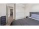 A modern bedroom with a closet and lots of natural light at 527 Clearsable Ave, Henderson, NV 89044