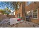 Backyard with patio area perfect for grilling and outdoor enjoyment at 5308 Carlsbad Heights St, North Las Vegas, NV 89081