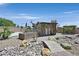 Backyard garden with a bridge and landscaping at 6208 W Rome Blvd, Las Vegas, NV 89131
