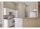 Bright kitchen with modern white cabinets and plenty of counter space at 6610 Tumbleweed Ridge Ln # 101, Henderson, NV 89011
