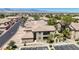 Community aerial view showcasing building architecture, landscaping, and convenient parking at 6635 Caporetto Ln # 204, North Las Vegas, NV 89084