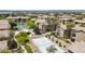 A serene multi-purpose sports court with lush landscaping and trees offers a retreat and activity space within the community at 6635 Caporetto Ln # 204, North Las Vegas, NV 89084