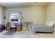 Bedroom with a day bed, desk and musical instruments at 7286 Mount Kearsarge St, Las Vegas, NV 89131
