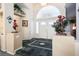 Welcoming foyer with elegant marble flooring and stylish decor at 816 Sandsprings St, Henderson, NV 89011