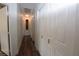 Bright hallway featuring built-in storage and modern lighting at 851 Brahma Ln, Henderson, NV 89002