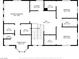 Upstairs floor plan showing the primary bedroom, laundry, and additional bedrooms at 9712 Rocket Grove Ct, Las Vegas, NV 89178