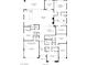 Spacious home floor plan featuring five bedrooms, four bathrooms, and an open concept living area at 10809 Agate Cliffs Ave, Las Vegas, NV 89135