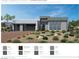 Exterior home color selections include Ilusive Green, Mindful Gray, and Roycroft Pewter at 11149 Desert Heights Ave, Las Vegas, NV 89135