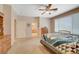 Spacious main bedroom with an attached bath at 1316 Borderwood Ln, North Las Vegas, NV 89031
