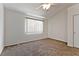 Bright bedroom with window, carpet and closet at 1663 Cloister Ave, Henderson, NV 89014