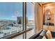 Relax in this living room with floor-to-ceiling windows showcasing a spectacular city view at 2000 N Fashion Show Dr # 4015, Las Vegas, NV 89109