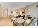 Spacious living room with a comfortable sofa, a bed, and a kitchenette, creating an inviting space at 2000 N Fashion Show Dr # 4015, Las Vegas, NV 89109