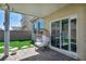 Cozy covered patio with stylish seating, perfect for outdoor relaxation and entertaining at 2024 Mystic Wave Rd, North Las Vegas, NV 89031