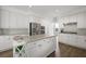 Well-appointed kitchen with a center island, stainless steel appliances, and plenty of cabinet space at 2229 Armacost Dr, Henderson, NV 89074