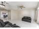 Living room showing the tile floor, lighting fixtures and neutral paint at 2254 Florence Ave, Las Vegas, NV 89119