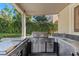 Spacious outdoor kitchen with a large grill, sink, and ample counter space, perfect for outdoor entertaining at 364 Trentino Alto St, Henderson, NV 89012
