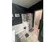 Close-up view of a bathroom showcasing a modern shower and a relaxing soaking tub at 3975 N Hualapai Way # 246, Las Vegas, NV 89129
