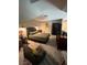 Bedroom with neutral carpet and decorated with plants at 3975 N Hualapai Way # 246, Las Vegas, NV 89129