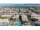 View features lush landscaping, a pool, and modern residences, creating an ideal neighborhood at 6808 Indian Chief Dr # 204, Las Vegas, NV 89130