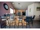 A spacious kitchen with a breakfast bar at 6808 Indian Chief Dr # 204, Las Vegas, NV 89130