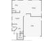 First floor floorplan showcases large Living Room, Kitchen, Dining, Garage, and Pantry at 6897 Linda Creek Ct, Las Vegas, NV 89178