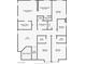 Second floor floorplan boasts primary bedroom, three bedrooms, loft, and laundry room at 6897 Linda Creek Ct, Las Vegas, NV 89178