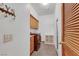 Laundry room with cabinetry, washer, dryer, and storage at 7909 Canoe Ln, Las Vegas, NV 89145