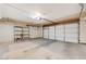 Clean and functional two-car garage, ideal for vehicle storage and home projects at 812 Bitterroot St, Henderson, NV 89002
