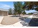 Large backyard area at 901 E Jaybird St, Pahrump, NV 89048