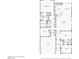 Detailed floor plan showcasing the layout of the home, including bedrooms, bathrooms, kitchen, and living spaces at 10381 Borah Park Cir, Las Vegas, NV 89178
