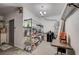 Organized garage featuring shelving and storage solutions to maximize space at 1466 Fieldbrook St, Henderson, NV 89052