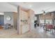 Bright kitchen and breakfast area with a view to the entryway at 1466 Fieldbrook St, Henderson, NV 89052
