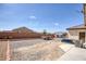Empty backyard space at 171 Weeping Willow Ct, Pahrump, NV 89048