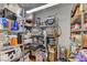 Walk-in pantry with well-stocked wire shelving at 1818 Waldman Ave, Las Vegas, NV 89102