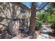 Condo with a private fenced patio shaded by mature trees at 1843 Mimosa Ct, Henderson, NV 89014