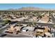 An aerial view of the neighborhood showcases the home's desirable location and proximity to nearby amenities at 2088 Miner Way, Las Vegas, NV 89104