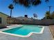 Backyard pool offering a personal oasis and relaxing retreat at 236 Pershing Dr, Las Vegas, NV 89107