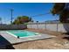 Pool with backyard ready to be personalized and updated at 236 Pershing Dr, Las Vegas, NV 89107