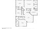 Detailed second floor plan showing layout of primary and additional bedrooms, loft, bathrooms, and laundry room at 249 Cinnamon Ridge Way, Henderson, NV 89015